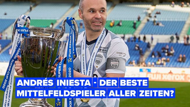 go to Andrés Iniesta ist einer der besten Mittelfeldspieler aller Zeiten