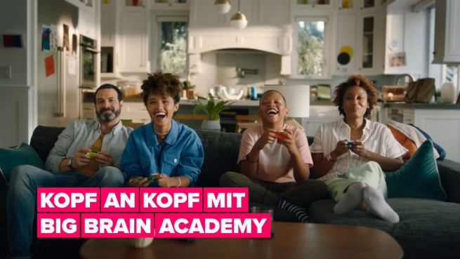 go to Kopf an Kopf mit Big Brain Academy