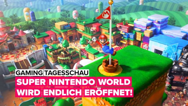 go to Super Nintendo World öffnet heute!