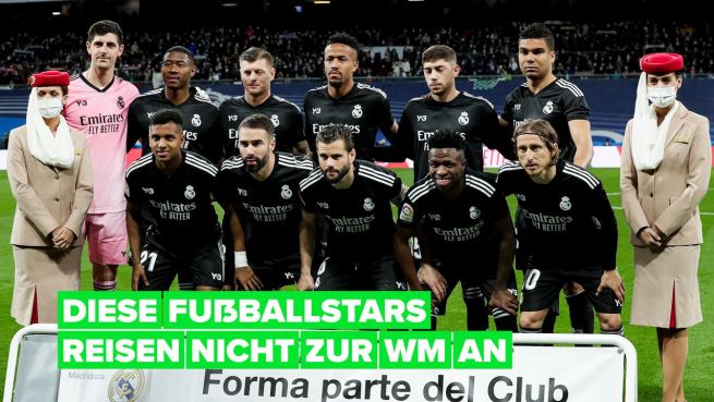 go to Stars, die bei der Weltmeisterschaft 2022 nicht dabei sein werden