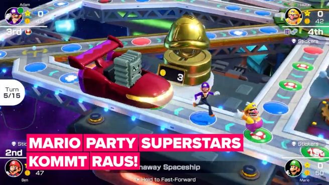 go to Mario Party Superstars kommt bald!