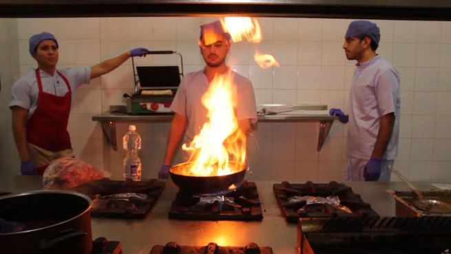 go to Klinisch rein: Ärzte eröffnen Restaurant in Kairo